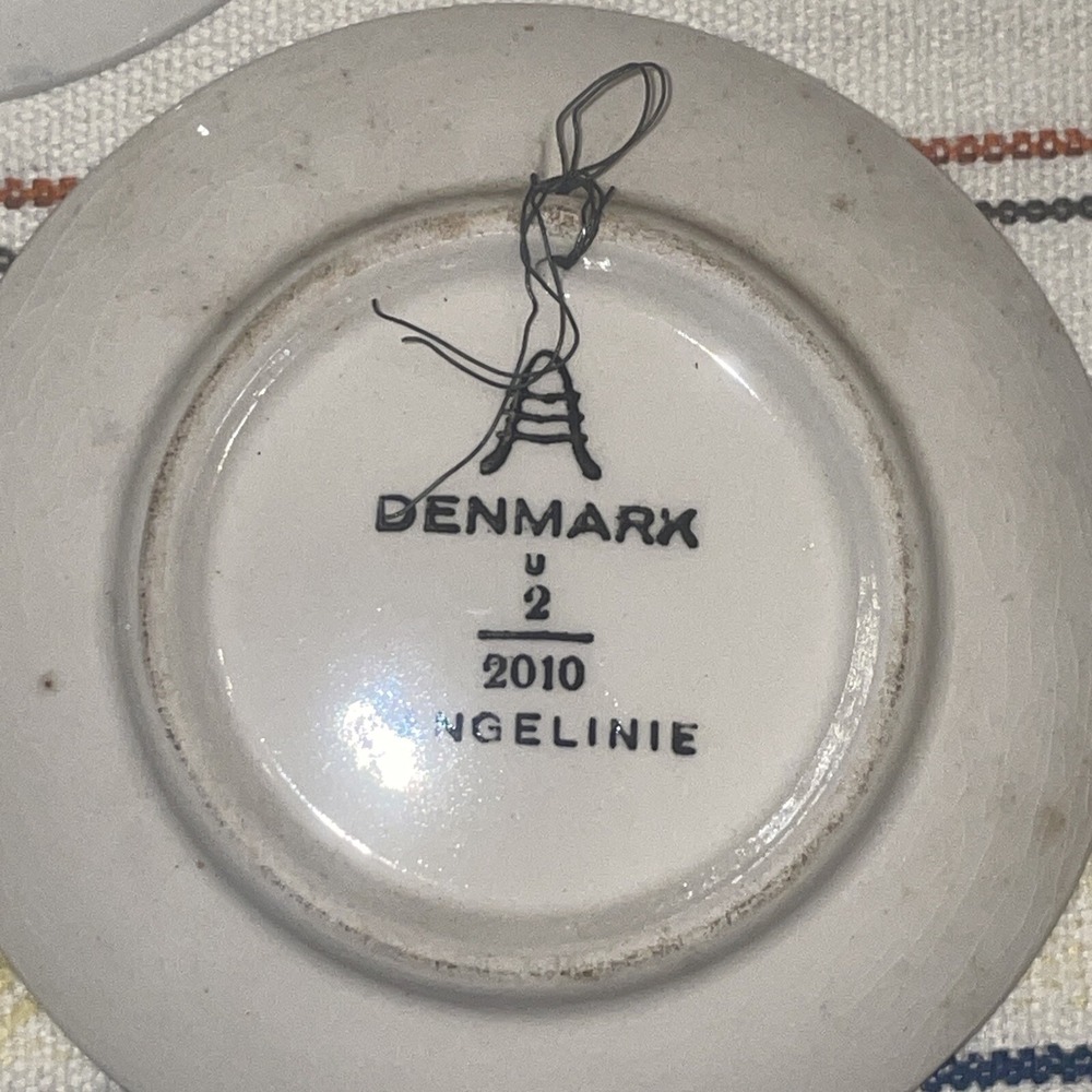 Ceramic Mini Plates Denmark Each Plate Is Numbered And Titled - Picture 5 of 5